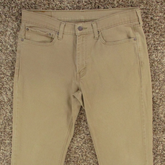 Levi's Jeans men's 36x29 Tan 541 Athletic Taper Fit Flex Denim - Picture 3 of 6